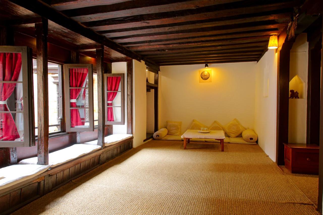 Newa Chen Historic House Unesco Lalitpur Exteriör bild