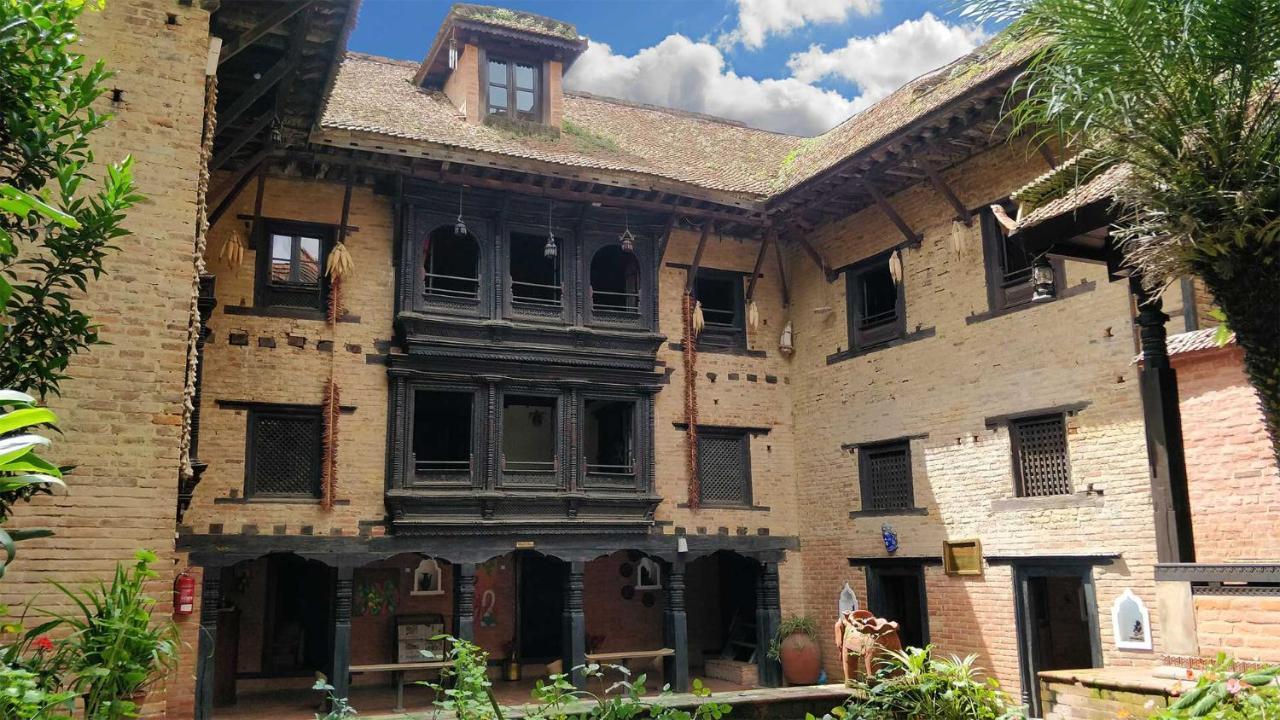 Newa Chen Historic House Unesco Lalitpur Exteriör bild